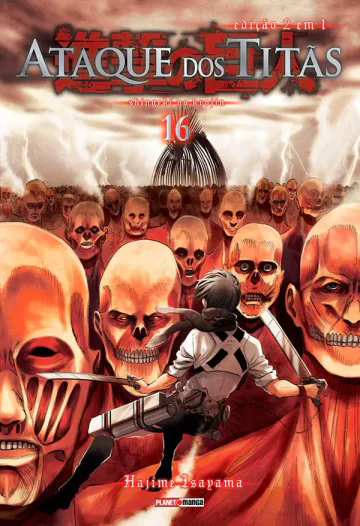 Capa de Ataque Dos Titãs (2 Em 1) Vol. 16, Panini