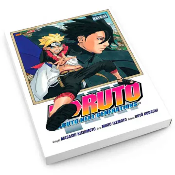 Capa de Boruto: Naruto Next Generations Vol. 4, Panini