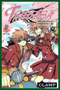 Capa de Tsubasa #29, Editora JBC