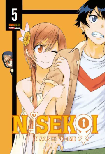 Capa de Nisekoi Vol. 5, Panini