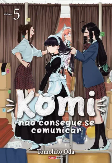 Capa de Komi Não Consegue Se Comunicar Vol. 5, Panini