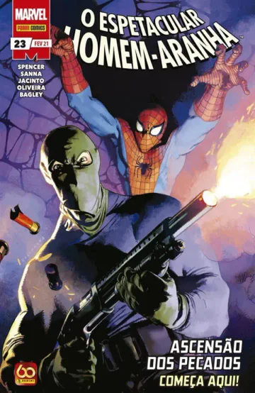 Capa de O Espetacular Homem-Aranha (2019) Vol. 23, Panini