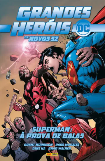Capa de Grandes Heróis DC: Os Novos 52 Vol. 15 - Superman: À Prova De Balas, Panini