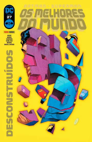 Capa de Batman/Superman: Os Melhores Do Mundo Vol. 27, Panini