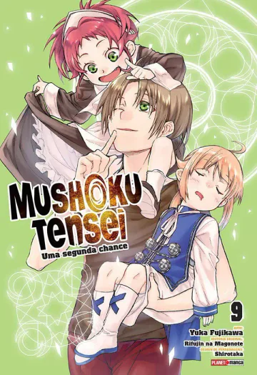 Capa de Mushoku Tensei: Uma Segunda Chance Vol. 9, Panini