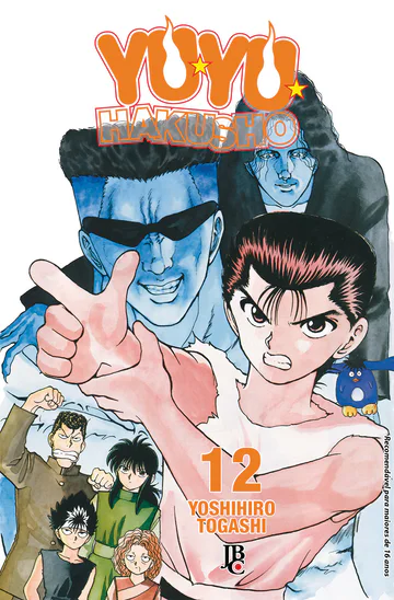 Capa de Yu Yu Hakusho ESP. #12, Editora JBC