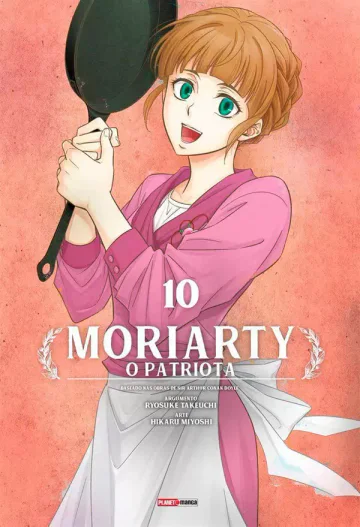 Capa de Moriarty: O Patriota Vol. 10, Panini