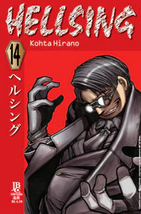 Capa de Hellsing #14, Editora JBC