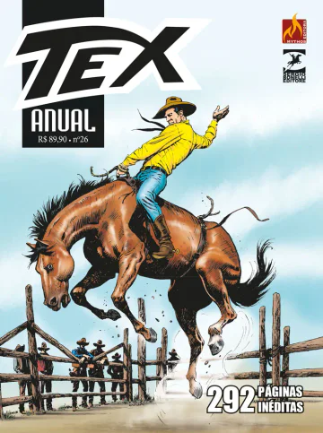 Capa de Tex Anual — nº 26, Mythos Editora