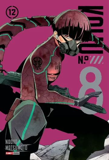 Capa de Kaiju N.° 8 Vol. 12, Panini