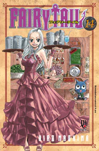 Capa de Fairy Tail #14, Editora JBC