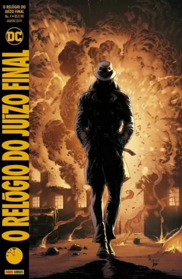 Capa de O Relógio Do Juízo Final Vol. 4, Panini