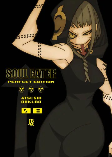 Capa de Soul Eater Perfect Edition #08, Editora JBC