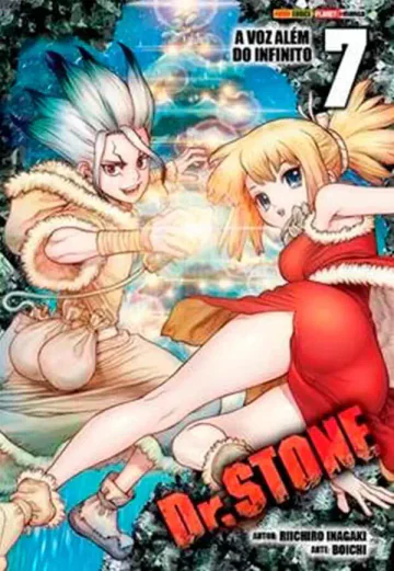 Capa de Dr. Stone Vol. 7, Panini