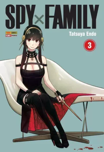 Capa de Spy X Family Vol. 3, Panini