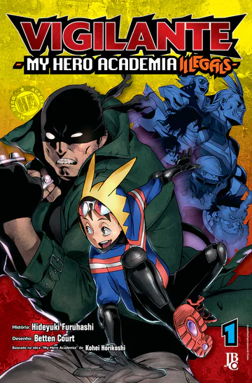 Capa de Vigilante: My Hero Academia Illegals #01, Editora JBC