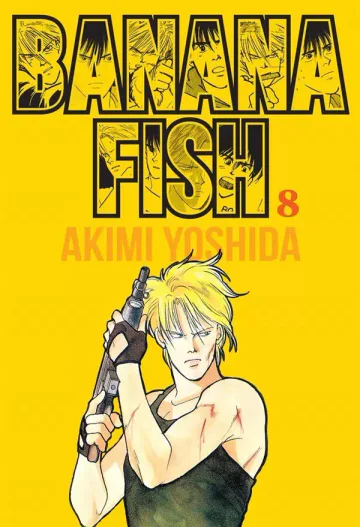 Capa de Banana Fish Vol. 8, Panini