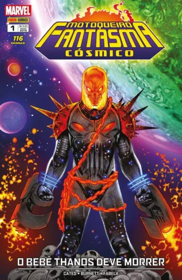 Capa de Motoqueiro Fantasma Cósmico Vol. 1, Panini