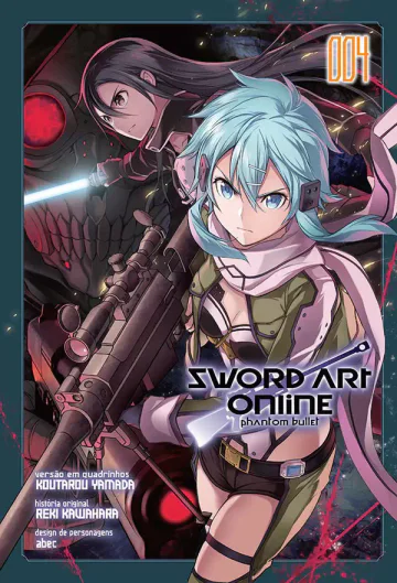 Capa de Sword Art Online: Phantom Bullet Vol. 4, Panini