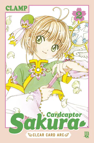 Capa de Cardcaptor Sakura Clear Card Arc #02, Editora JBC