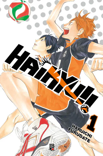 Capa de Haikyu!! #01, Editora JBC