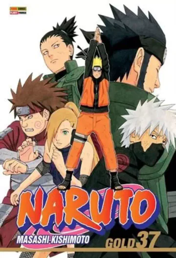 Capa de Naruto Gold Vol. 37, Panini