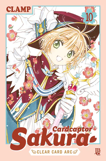 Capa de Cardcaptor Sakura Clear Card Arc #10, Editora JBC