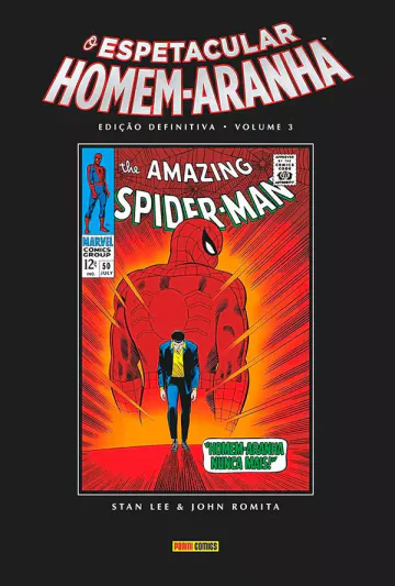 Capa de O Espetacular Homem-Aranha Edição Definitiva Vol. 3, Panini