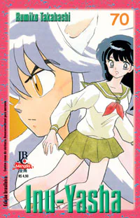 Capa de Inu-Yasha #70, Editora JBC