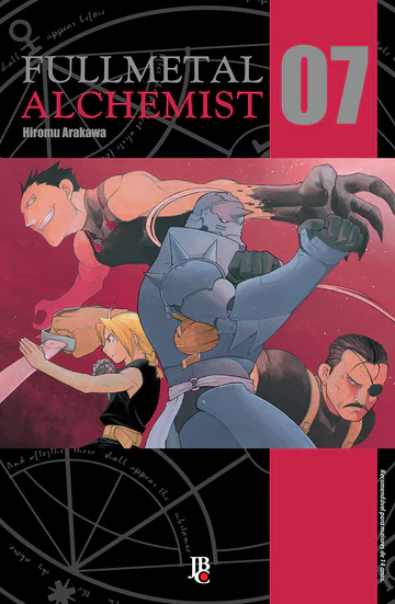 Capa de Fullmetal Alchemist ESP. #07, Editora JBC
