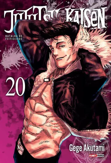 Capa de Jujutsu Kaisen: Batalha De Feiticeiros Vol. 20, Panini