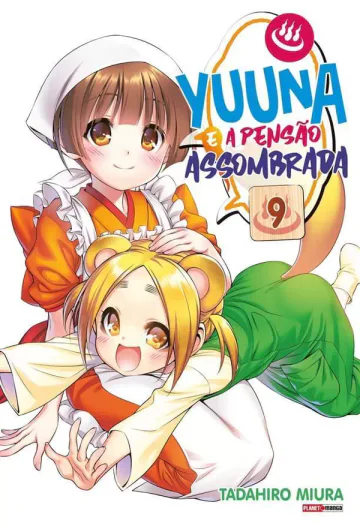 Capa de Yuuna E A Pensão Assombrada Vol. 9, Panini