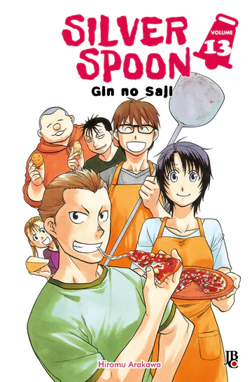 Capa de Silver Spoon #13, Editora JBC