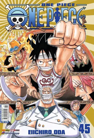 Capa de One Piece Vol. 45, Panini
