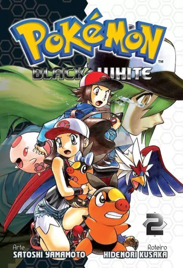 Capa de Pokémon Black And White Vol. 2, Panini