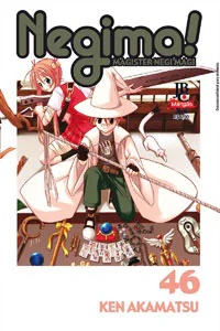 Capa de Negima #46, Editora JBC