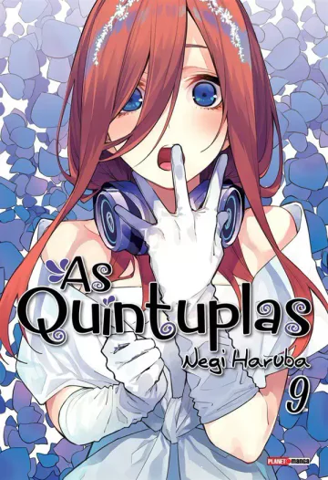 Capa de As Quíntuplas Vol. 9, Panini