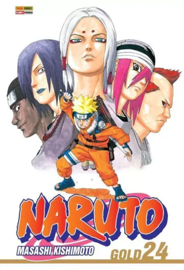 Capa de Naruto Gold Vol. 24, Panini
