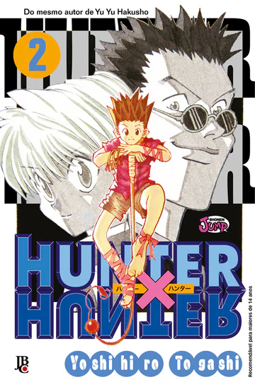 Capa de Hunter X Hunter #02, Editora JBC