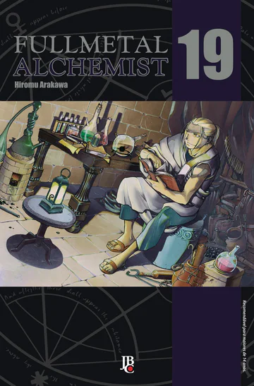 Capa de Fullmetal Alchemist ESP. #19, Editora JBC