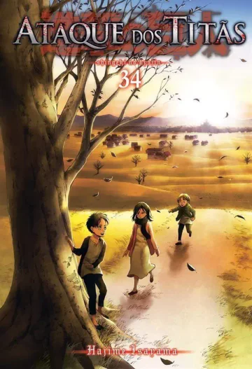 Capa de Ataque Dos Titãs Vol. 34, Panini