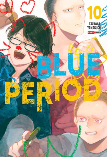 Capa de Blue Period Vol. 10, Panini