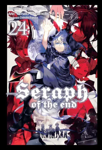 Capa de Seraph Of The End Vol. 24, Panini