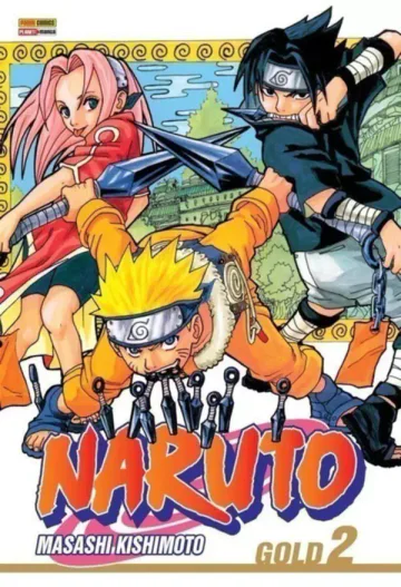 Capa de Naruto Gold Vol. 2, Panini