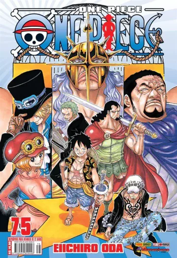 Capa de One Piece Vol. 75, Panini