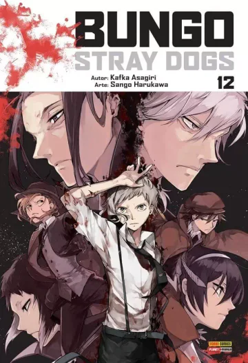 Capa de Bungo Stray Dogs Vol. 12, Panini