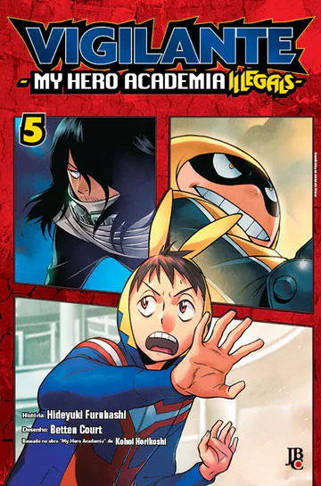 Capa de Vigilante: My Hero Academia Illegals #05, Editora JBC