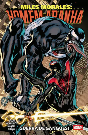 Capa de Miles Morales: Homem-Aranha (2023) Vol. 4, Panini