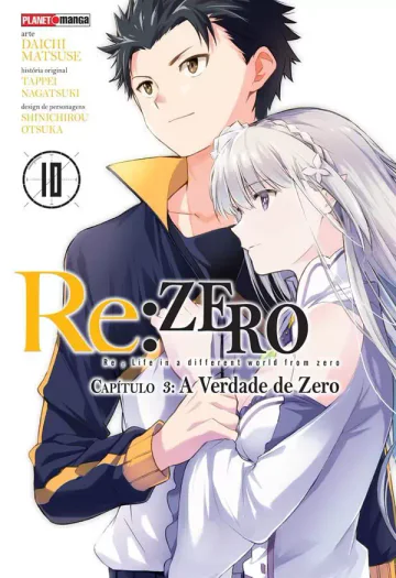 Capa de Re: Zero Capitulo 3 - A Verdade De Zero Vol. 10, Panini