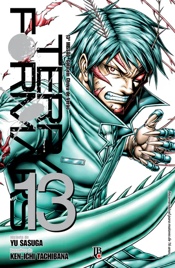 Capa de Terra Formars #13, Editora JBC